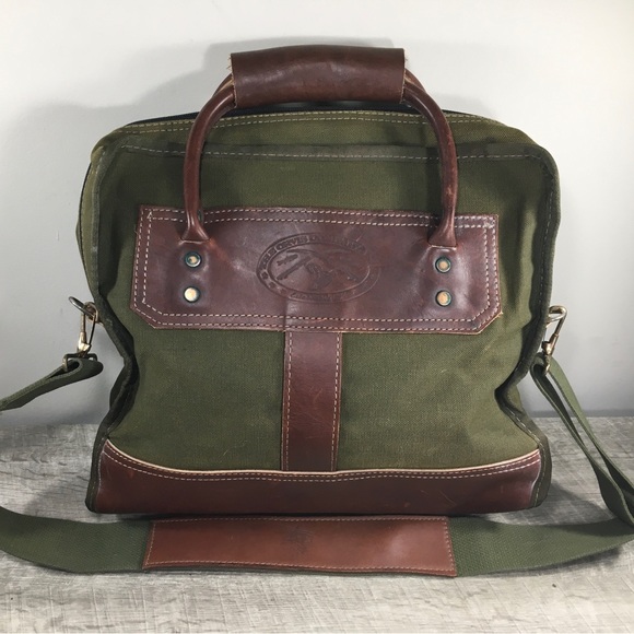 Orvis Other - Vtg Orvis Duffle Travel Battenkill Leather Duffel Weekender Everyday Satchel Bag